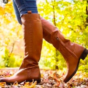 Sam Edelman Brown Prina Riding Boots Size 8 New!